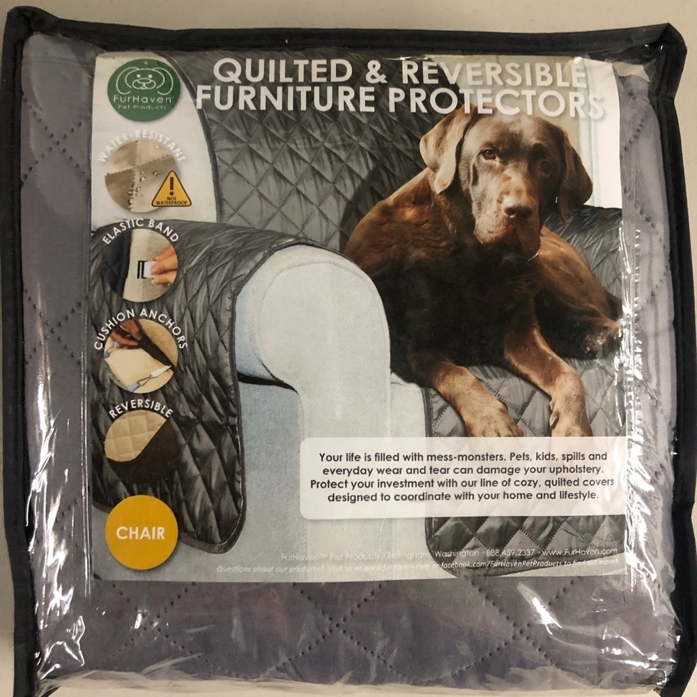 Reversible chair cover
